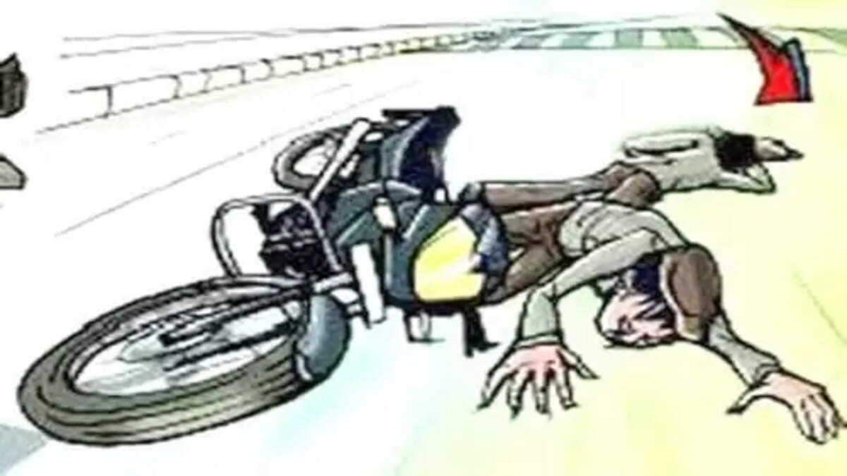 दुचाकीस्वार बुलडाणेकरांनो जरा ही बातमी वाचा&hellip; त्&zwj;या दुर्लक्षामुळे अपघात, युवक गंभीर जखमी; बुलडाणा तालुक्&zwj;यातील घटना